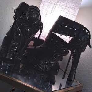 Kato style Hades Footwear Collection heels